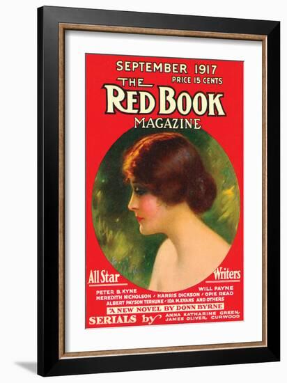 Redbook, September 1917-null-Framed Art Print