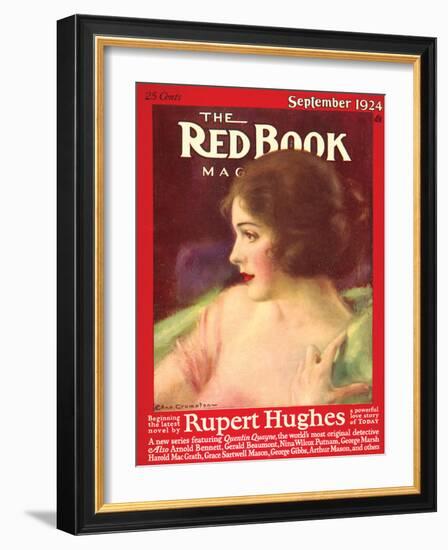 Redbook, September 1924-null-Framed Art Print