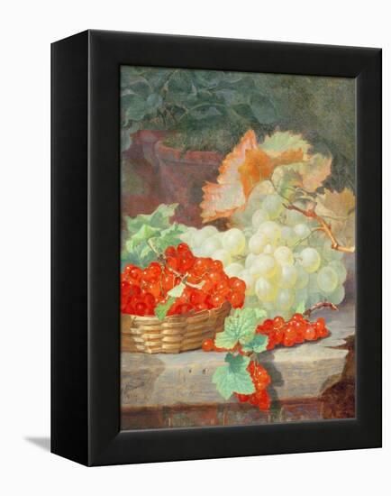 Redcurrants and Grapes, 1864-Eloise Harriet Stannard-Framed Premier Image Canvas