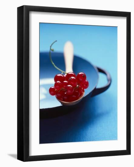 Redcurrants on Spoon-Jessica Shaver-Framed Photographic Print