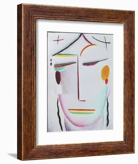 Redeemer's Face (Ferne Hoheit/ Buddha II), C. 1921-Alexej Von Jawlensky-Framed Giclee Print