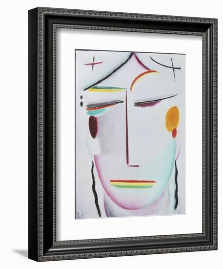 Redeemer's Face (Ferne Hoheit/ Buddha II), C. 1921-Alexej Von Jawlensky-Framed Giclee Print