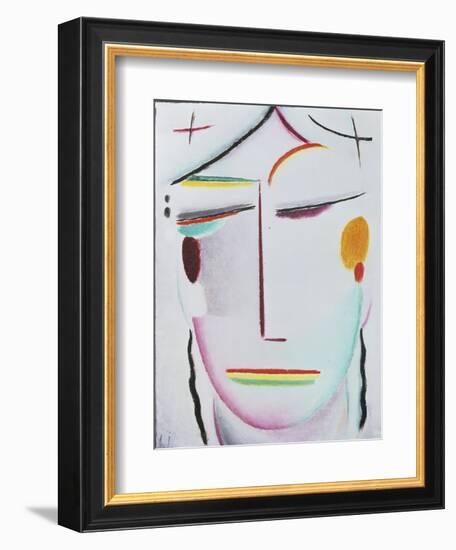 Redeemer's Face (Ferne Hoheit/ Buddha II), C. 1921-Alexej Von Jawlensky-Framed Giclee Print