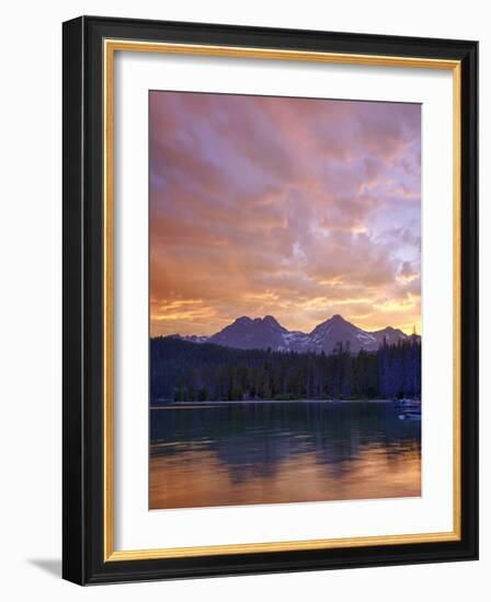 Redfish Lake, Sawtooth National Recreation Area, Idaho, USA-Jamie & Judy Wild-Framed Photographic Print