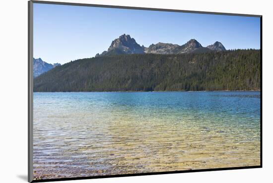 Redfish Lake, Stanley, Sawtooth Mountains, Sawtooth NF, Idaho, USA-Michel Hersen-Mounted Photographic Print