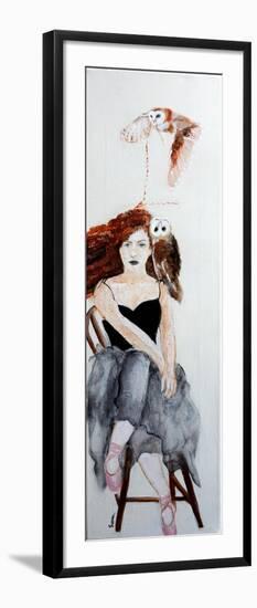 Redhead on a Chair, 2016-Susan Adams-Framed Giclee Print