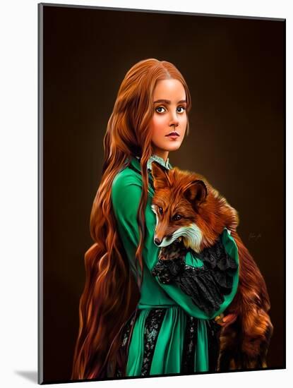 Redhead-Lord Amihere-Mounted Giclee Print