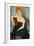 Redheaded Girl in Evening Dress, 1918 (Oil on Canvas)-Amedeo Modigliani-Framed Giclee Print