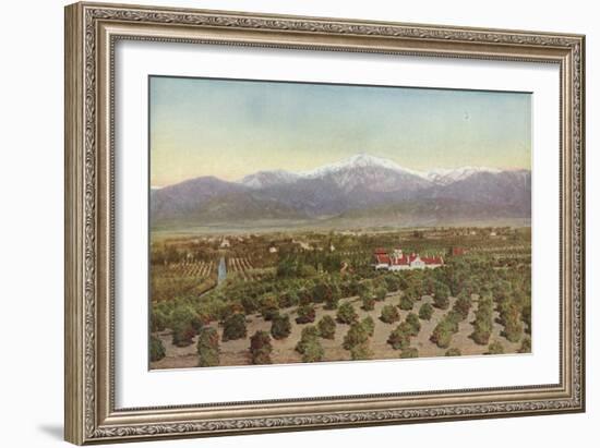 Redlands, California, View from Smiley Heights-American Photographer-Framed Photographic Print