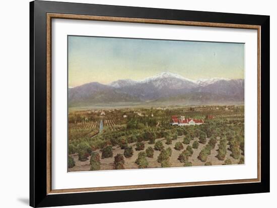 Redlands, California, View from Smiley Heights-American Photographer-Framed Photographic Print