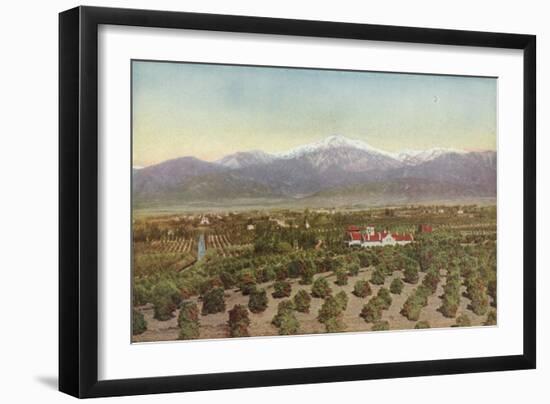 Redlands, California, View from Smiley Heights-American Photographer-Framed Photographic Print