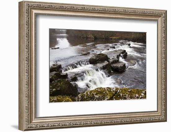 Redmire Force on the River Ure-Mark Sunderland-Framed Photographic Print