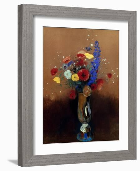 Redon: Wild Flowers, C1912-Odilon Redon-Framed Giclee Print