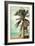 Redondo Beach, California - Lifeguard Shack and Palm-Lantern Press-Framed Art Print