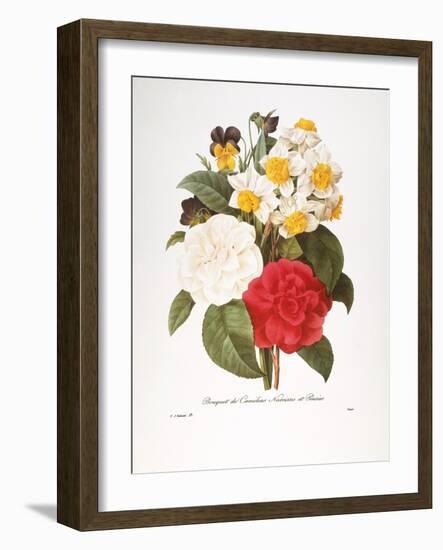 Redoute: Bouquet, 1833-Pierre-Joseph Redouté-Framed Giclee Print