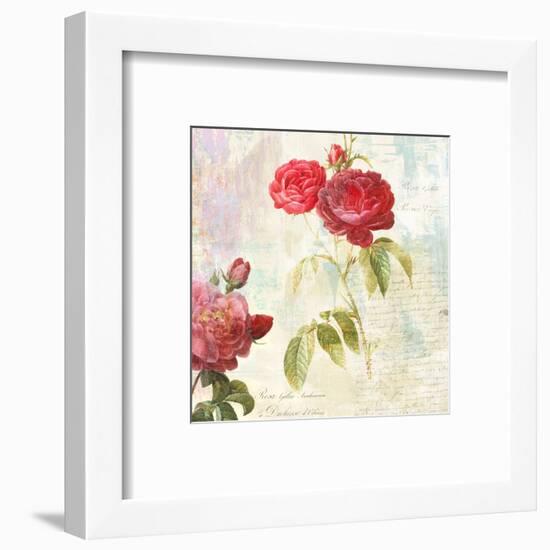 Redoute's Roses 2.0 II-Eric Chestier-Framed Giclee Print