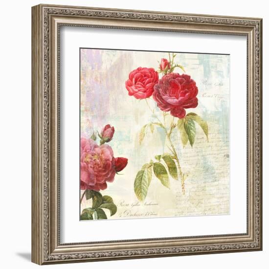 Redoute's Roses 2.0 II-Eric Chestier-Framed Giclee Print