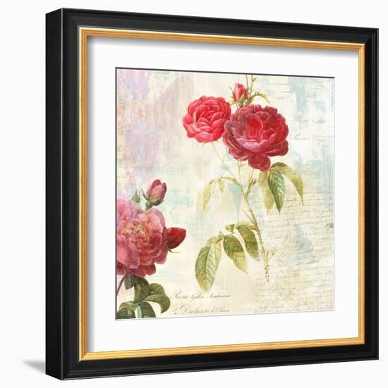 Redoute's Roses 2.0 II-Eric Chestier-Framed Giclee Print