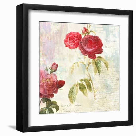 Redoute's Roses 2.0 II-Eric Chestier-Framed Giclee Print