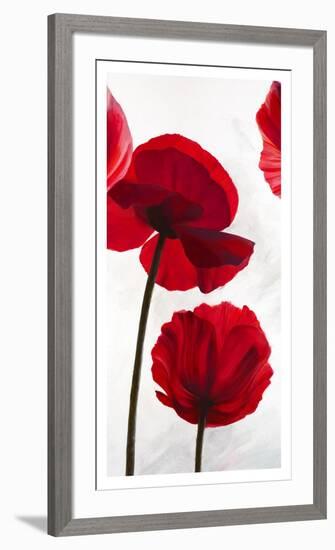Reds II-Luca Villa-Framed Art Print