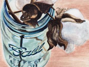 Ball Jar Flower V by Redstreake