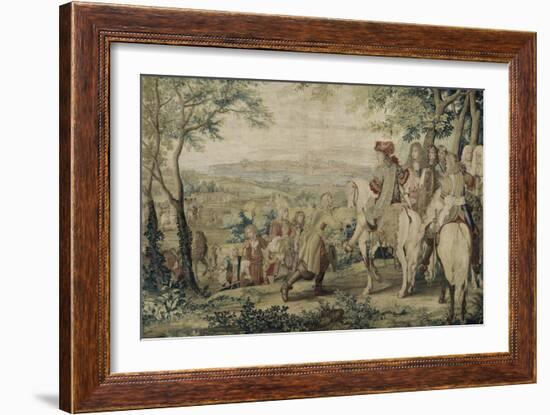 Reduction of Marsal in Lorraine, on 1 September 1663-Brun Charles Le-Framed Giclee Print