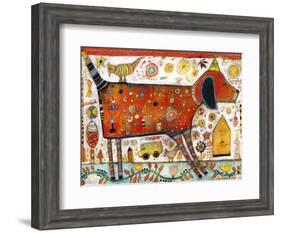 Redvine-Jill Mayberg-Framed Giclee Print