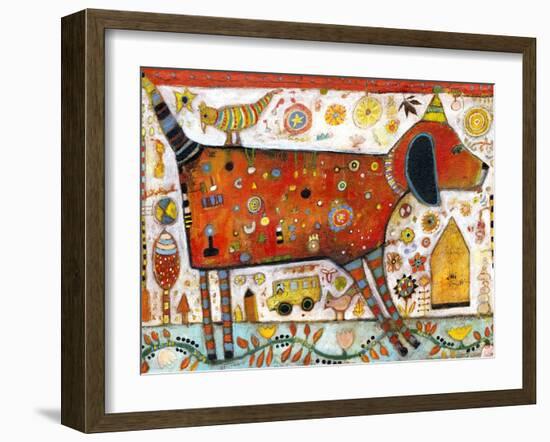 Redvine-Jill Mayberg-Framed Giclee Print