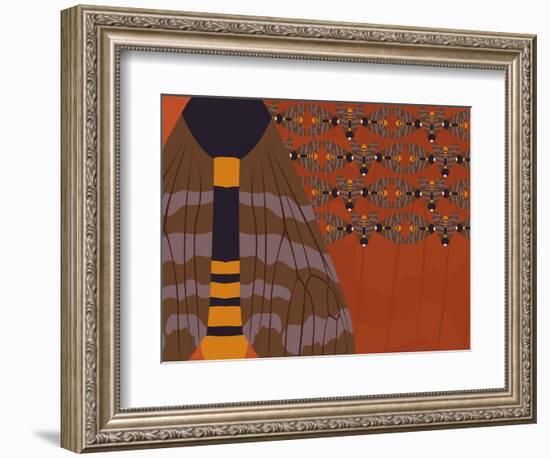 Redwood Bees-Belen Mena-Framed Giclee Print