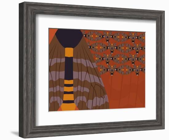 Redwood Bees-Belen Mena-Framed Giclee Print