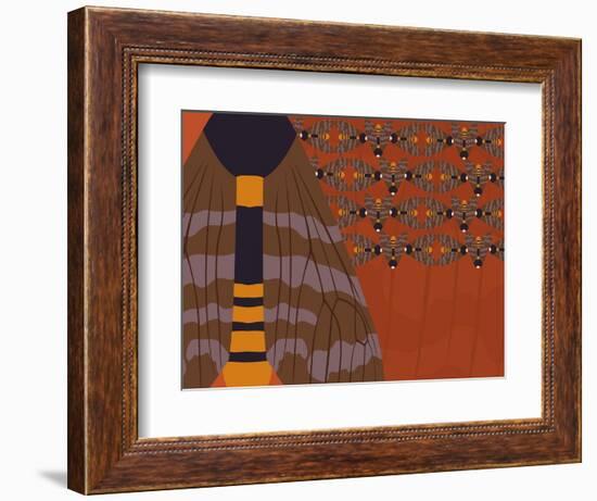 Redwood Bees-Belen Mena-Framed Giclee Print