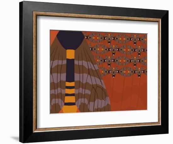 Redwood Bees-Belen Mena-Framed Giclee Print
