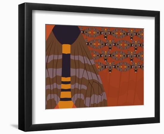 Redwood Bees-Belen Mena-Framed Giclee Print