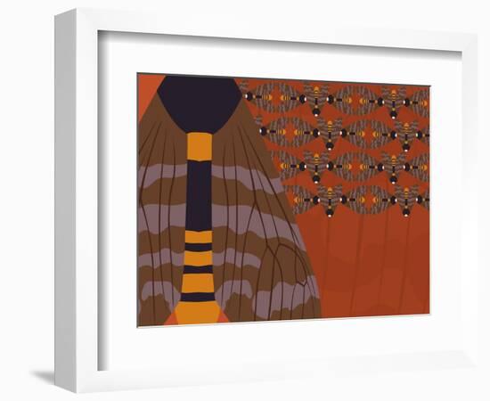 Redwood Bees-Belen Mena-Framed Giclee Print