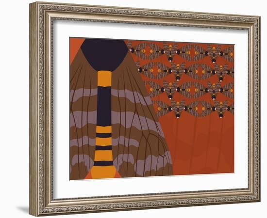 Redwood Bees-Belen Mena-Framed Giclee Print