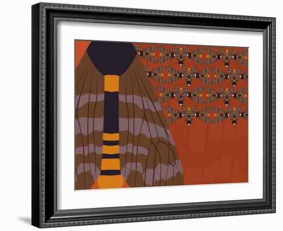 Redwood Bees-Belen Mena-Framed Giclee Print