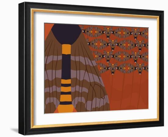 Redwood Bees-Belen Mena-Framed Giclee Print