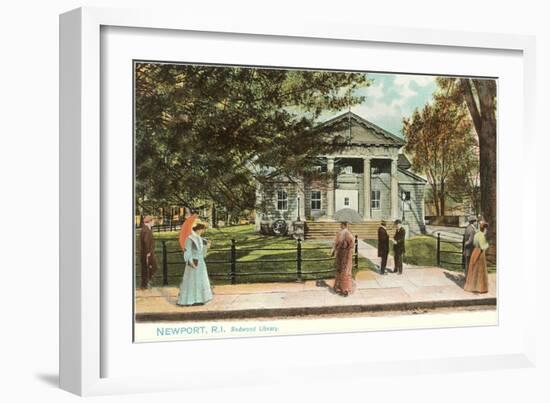 Redwood Library, Newport, Rhode Island-null-Framed Premium Giclee Print