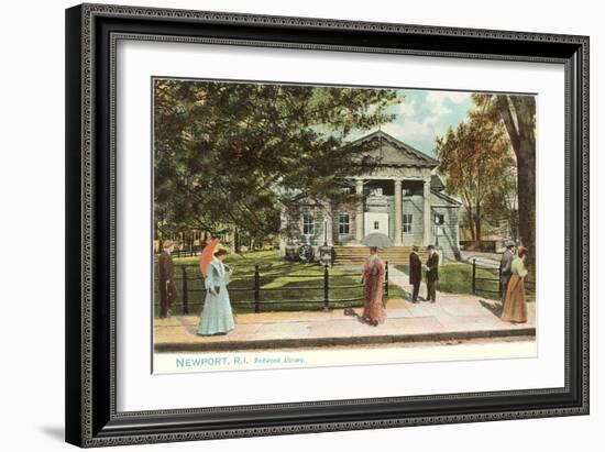 Redwood Library, Newport, Rhode Island-null-Framed Premium Giclee Print