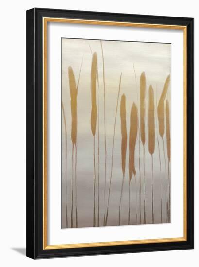 Reeds and Leaves I-Jennifer Goldberger-Framed Premium Giclee Print