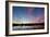 Reeds in a Pen Pond in Richmond Park Silhouetted at Sunset-Alex Saberi-Framed Photographic Print