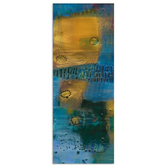 Reedy Blue I Free Floating Tempered Glass Wall Art Alternative Decor By Com