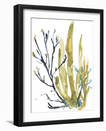 Reef Illusion I-Jennifer Goldberger-Framed Art Print