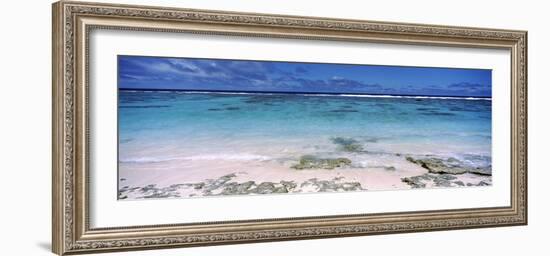 Reef, Rarotonga, Cook Islands, New Zealand-null-Framed Photographic Print