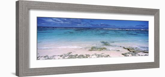 Reef, Rarotonga, Cook Islands, New Zealand-null-Framed Photographic Print