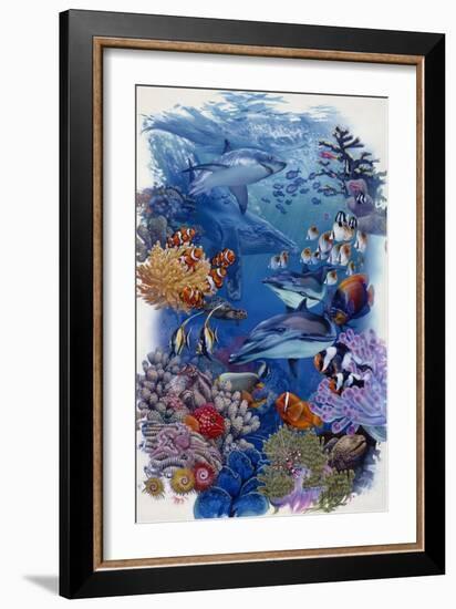 Reef-Tim Knepp-Framed Giclee Print