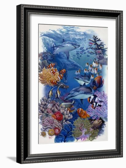 Reef-Tim Knepp-Framed Giclee Print