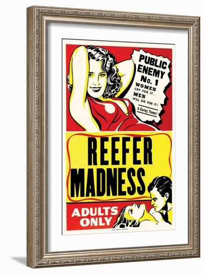 Reefer Madness-null-Framed Art Print