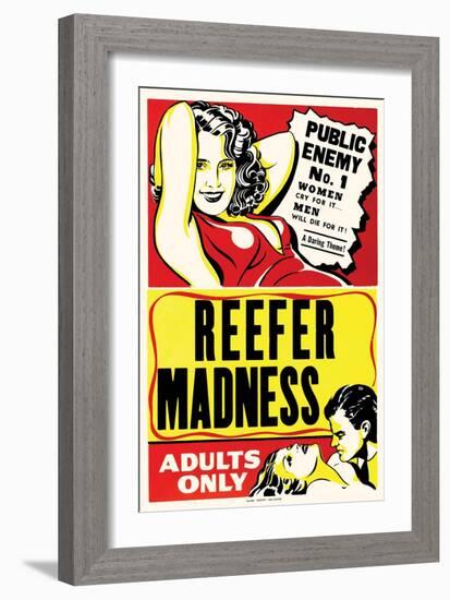 Reefer Madness-null-Framed Art Print