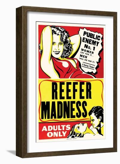 Reefer Madness-null-Framed Art Print